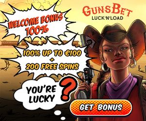 Gunsbet casino Sportsbook online betting promo code