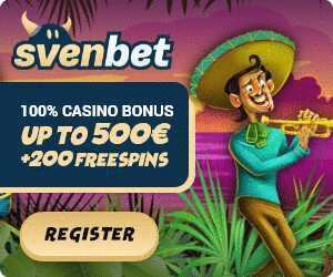 Svenbet-Casino Freespins Bonus No deposit low wager 2023